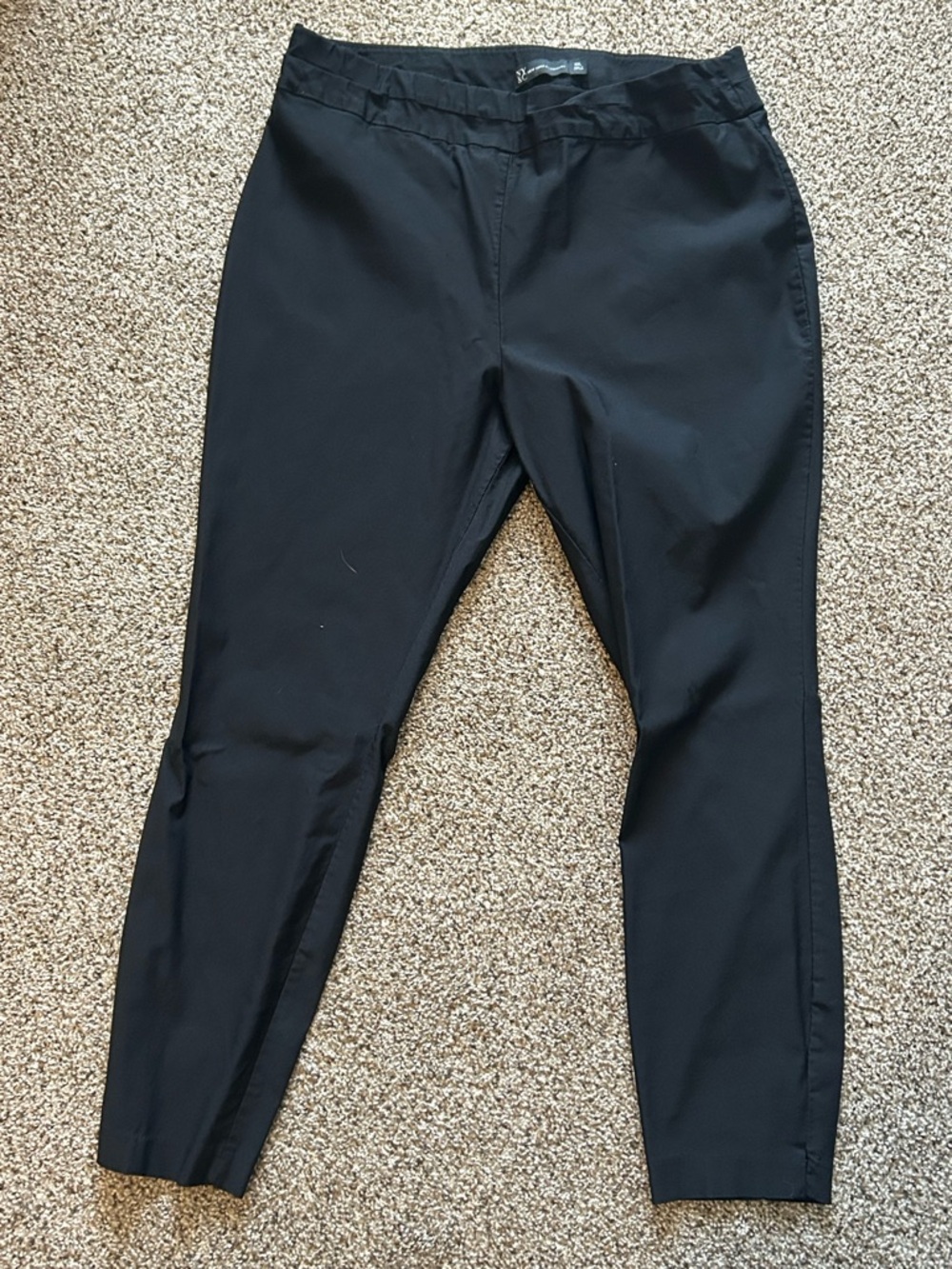 Black Slim Dress Pants